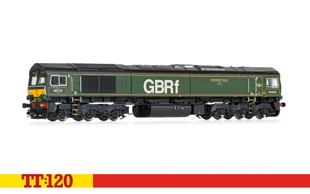 Hornby TT3018M - GBRf, 66779 "Evening Star" Źródło uk.hornby.com