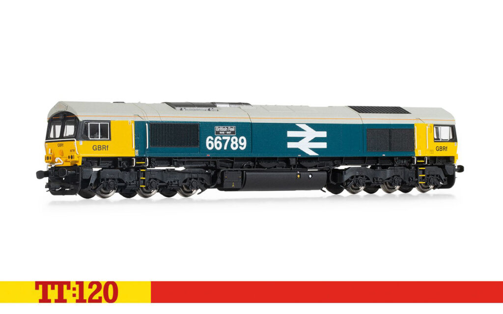 Hornby nr. kat. TT3020M - GBRf, 66789 "British Rail 1948-1997"